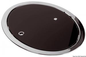 Lavello inox con coperchio cestello